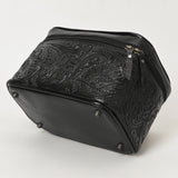 American Darling Adbg1251A Jewelry Case Hand Tooled Genuine Leather Women Bag Western Handbag Purse