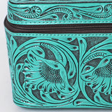 American Darling Jewelry Case Hand Tooled Genuine Leather Women Bag Western Handbag Purse