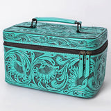 American Darling Jewelry Case Hand Tooled Genuine Leather Women Bag Western Handbag Purse