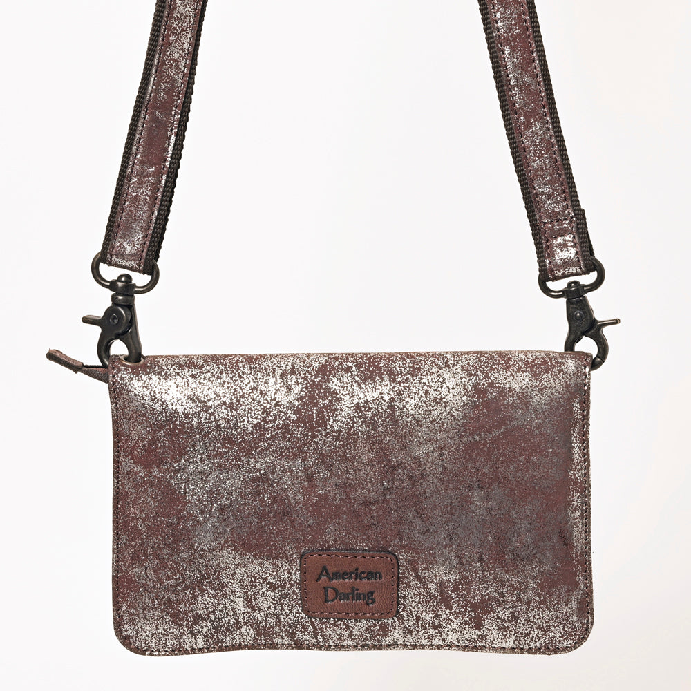 American Darling Coin Purse Hair on Genuine Leather Western Women Bag |Handbag | Wristlet