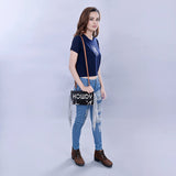 American Darling ADBG1282 Hair-On Genuine Leather Women Bag Western Handbag Purse