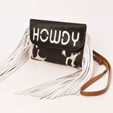 American Darling ADBG1283 Hair-On Genuine Leather Women Bag Western Handbag Purse