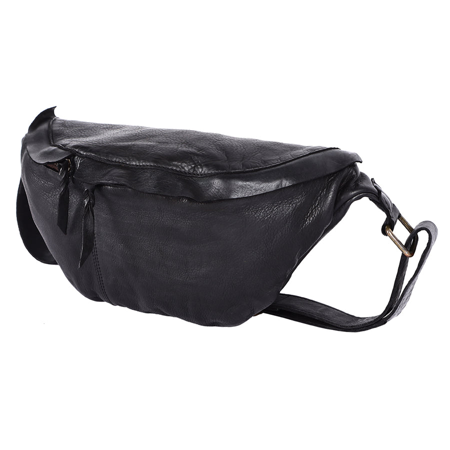 Never Mind Nmbgm150A Fanny Pack Vintage Handmade Genuine Cowhide Leather Women Bag Western Handbag Purse