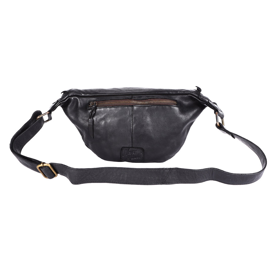 Never Mind Nmbgm150A Fanny Pack Vintage Handmade Genuine Cowhide Leather Women Bag Western Handbag Purse