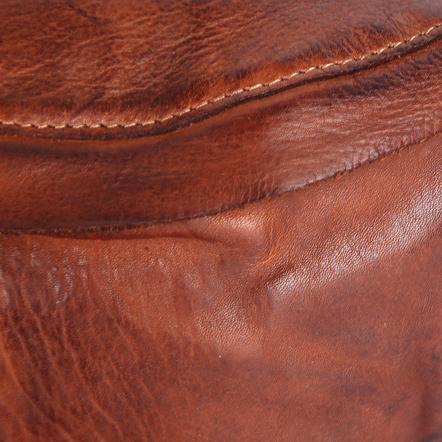 Never Mind Nmbgm150B Fanny Pack Vintage Handmade Genuine Cowhide Leather Women Bag Western Handbag Purse