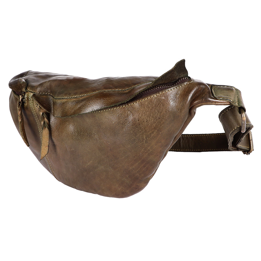 Never Mind Nmbgm150C Fanny Pack Vintage Handmade Genuine Cowhide Leather Women Bag Western Handbag Purse