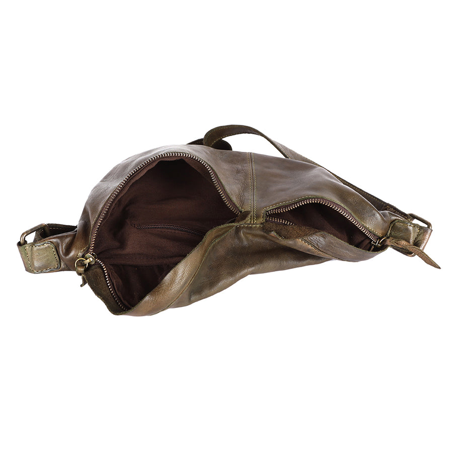 Never Mind Nmbgm150C Fanny Pack Vintage Handmade Genuine Cowhide Leather Women Bag Western Handbag Purse