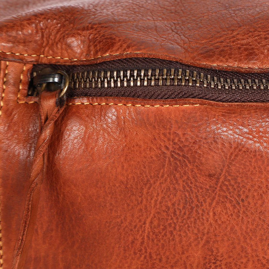 Never Mind Nmbgm153 Fanny Pack Vintage Handmade Genuine Cowhide Leather Women Bag Western Handbag Purse
