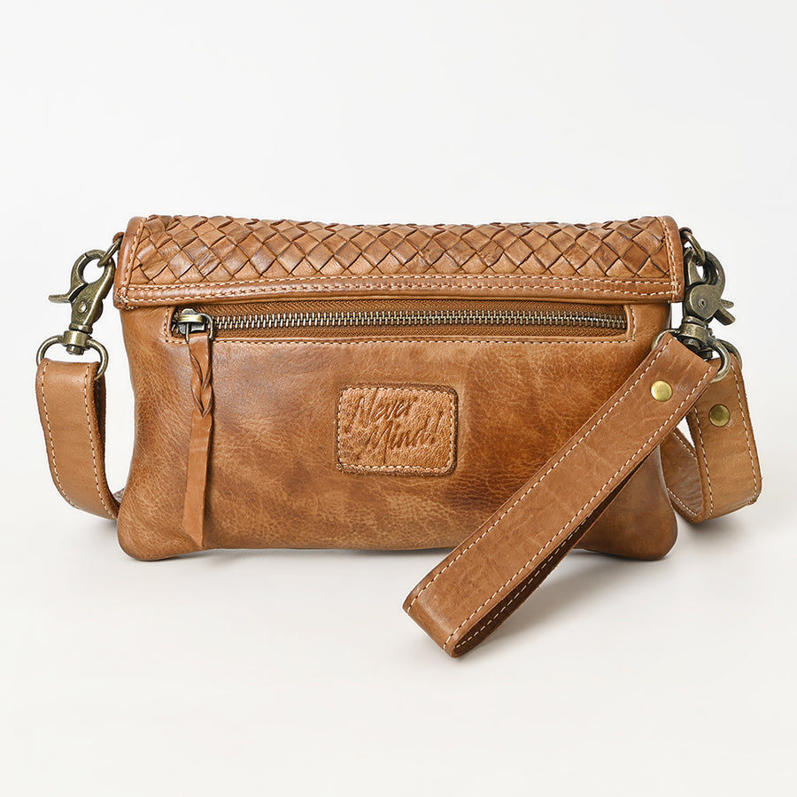Never Mind Nmbgm155 Small Crossbody Vintage Handmade Genuine Cowhide Leather Women Bag Western Handbag Purse