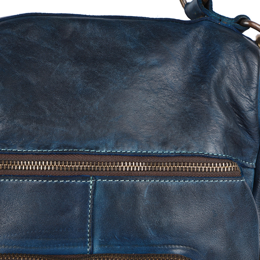 Never Mind Nmbgm156C Backpack Vintage Handmade Genuine Cowhide Leather Women Bag Western Handbag Purse