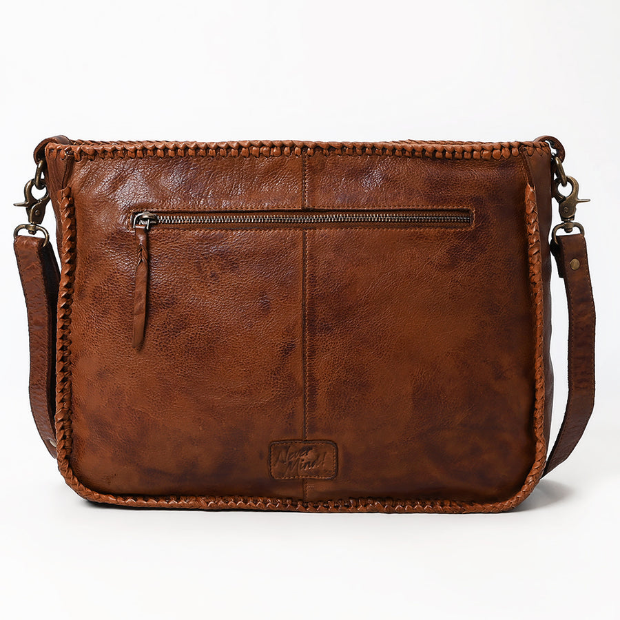 Never Mind NMBGM162 Cross Body I Vintage Handmade Genuine Cowhide Leather Women Bag Western Handbag Purse
