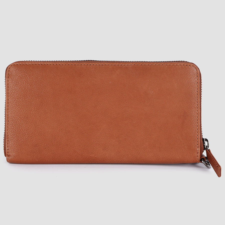 American Darling Wallet Western Genuine Leather Handcrafted Continental Organizer Wristlet Purse with YKK Zipper