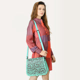 American Darling Cross Body Hand Tooled Genuine Leather Western Women Bag | Handbag Purse Crossbody for Cute