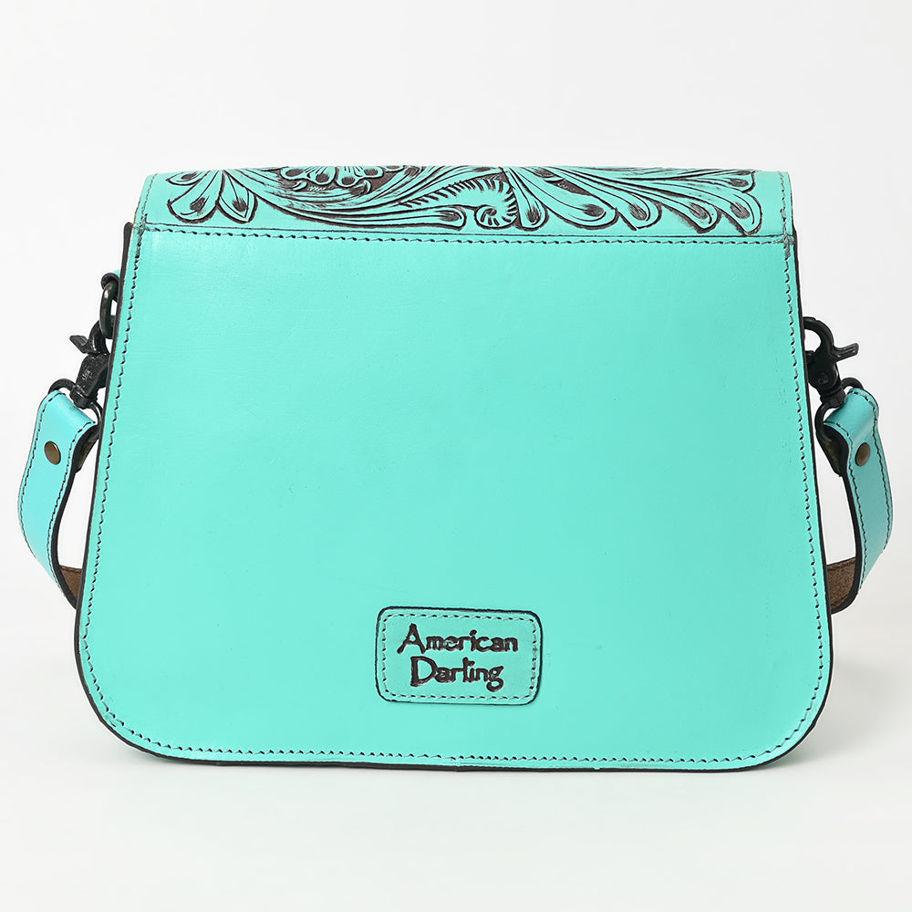 American Darling Cross Body Hand Tooled Genuine Leather Western Women Bag | Handbag Purse Crossbody for Cute