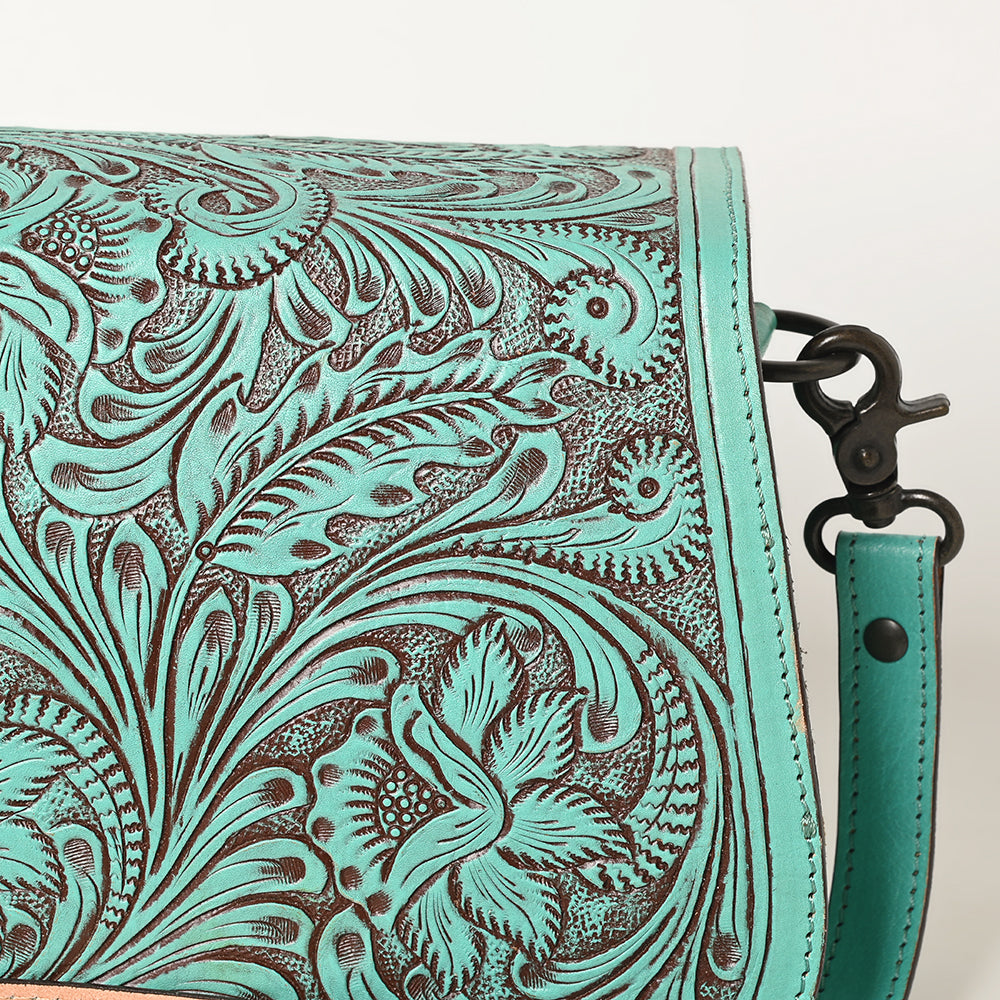 American Darling Cross Body Hand Tooled Genuine Leather Western Women Bag | Handbag Purse Crossbody for Cute