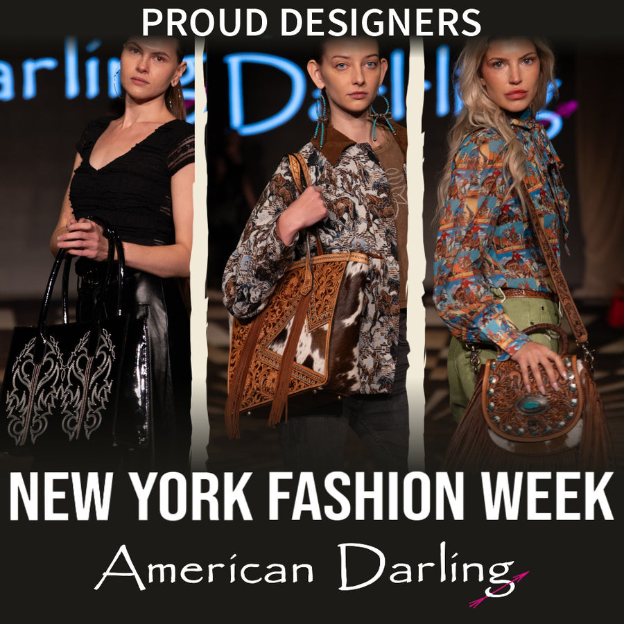 American Darling Cross Body Hand Tooled Genuine Leather Western Women Bag | Handbag Purse Crossbody for Cute
