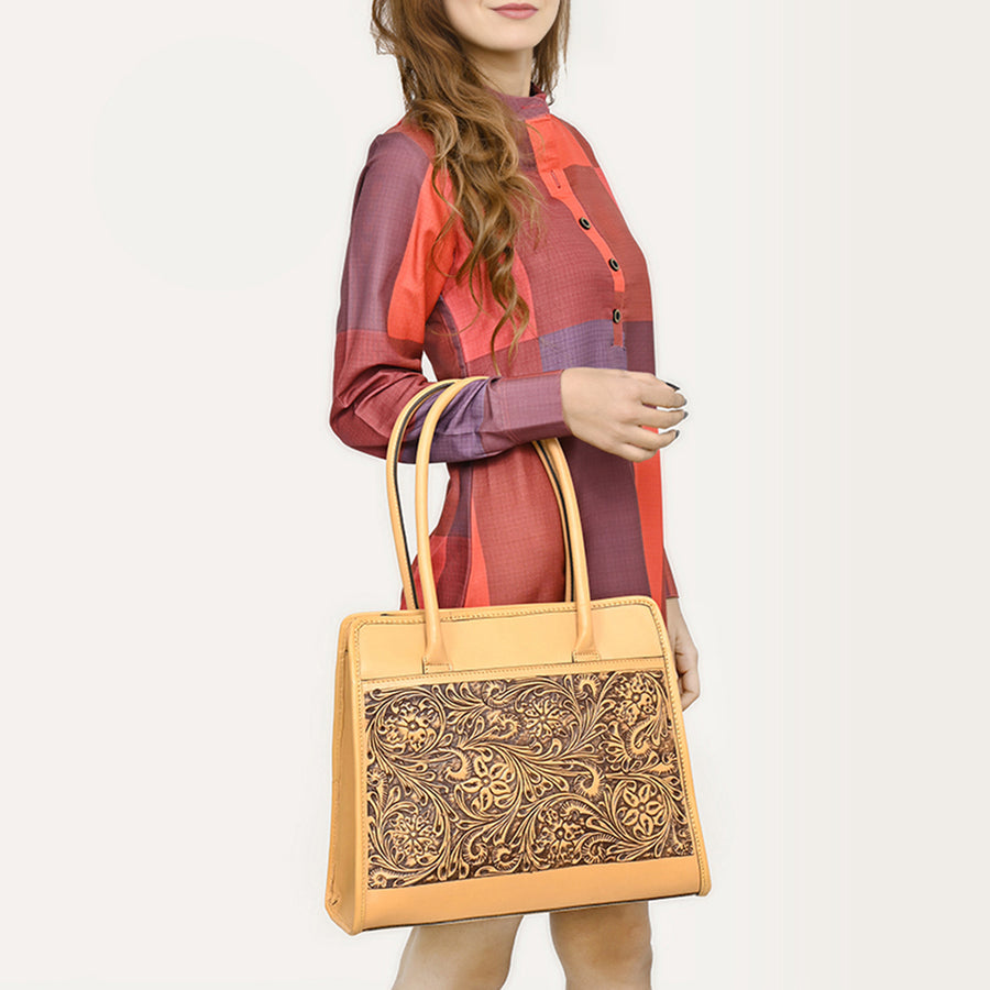 American Darling Tote Genuine Leather Women Bag Western Handbag Purse | Travel Bags
