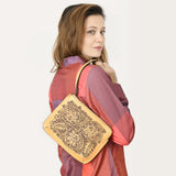 American Darling Coin Purse Hand Tooled Genuine Leather Western Women Bag | Handbag Wallet Purses for