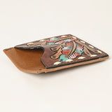 OHLAY OHCCG102A Card-Holder Hand Tooled Genuine Leather women bag western handbag purse