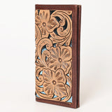 OHLAY WALLET Hand Tooled Genuine Leather women bag western handbag purse