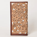 OHLAY WALLET Hand Tooled Genuine Leather women bag western handbag purse
