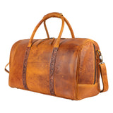 Ohlay Bags OHM101A Duffel Hand Tooled Genuine Leather Women Bag Western Handbag Purse