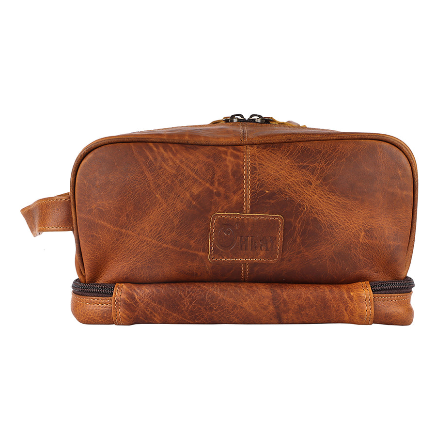 OHLAY Duffel Genuine Leather Women Bag Western Handbag Purse | Canvas for Womens Summer