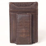 AMERICAN TANNER Genuine Leather Card Holder Wallet For Men & Women H4.1 X W3