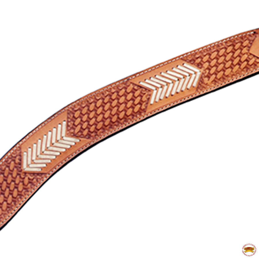 HILASON Western Leather Horse V Shaped Breast Collar Tan | |Western