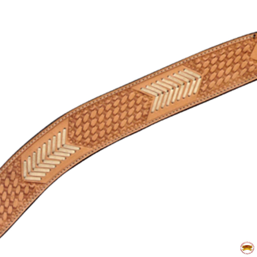 HILASON Western Leather Horse V Shaped Breast Collar Tan | |Western