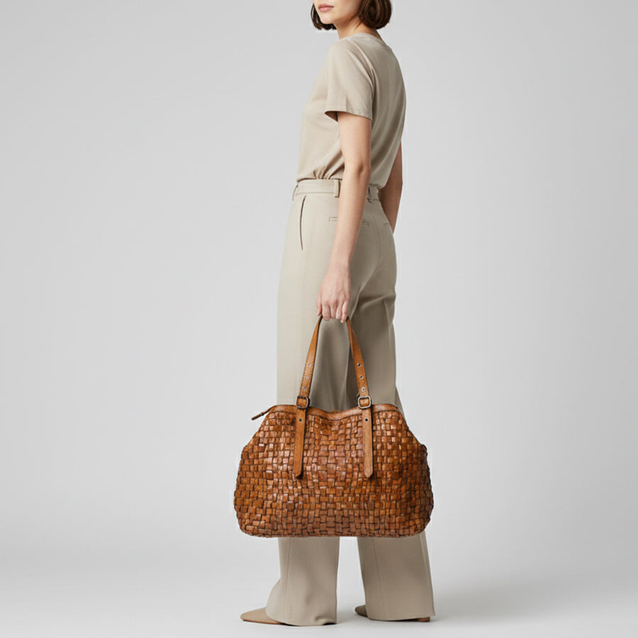 SWL132 Tote Genuine Leather women bag western