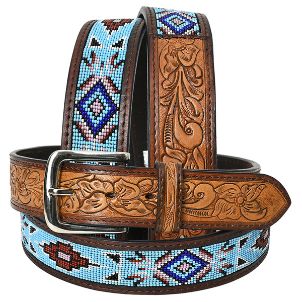 【MINEDENIM】Western Leather Belt MINEDENIM - Western Leather Belt （BLK） / ウエスタン レザー