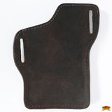 Hilason Western Stylish Floral Hand Tooled Genuine Leather Smartphone Cell Phone Holder