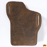 Hilason Western Stylish Floral Hand Tooled Genuine Leather Smartphone Cell Phone Holder