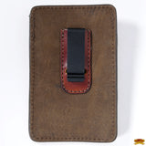 Hilason Western Stylish Floral Hand Tooled Genuine Leather Smartphone Cell Phone Holder