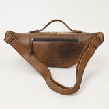 American Darling ADBG1302 Pouch Hair On Genuine Leather women bag western handbag purse