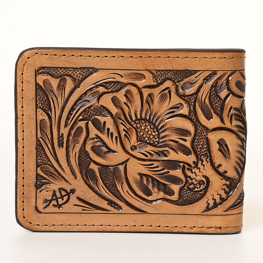 American Darling ADBG1313 Wallet Hand Tooled Genuine Leather women bag western handbag purse