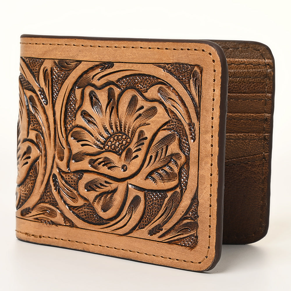 American Darling ADBG1313 Wallet Hand Tooled Genuine Leather women bag western handbag purse