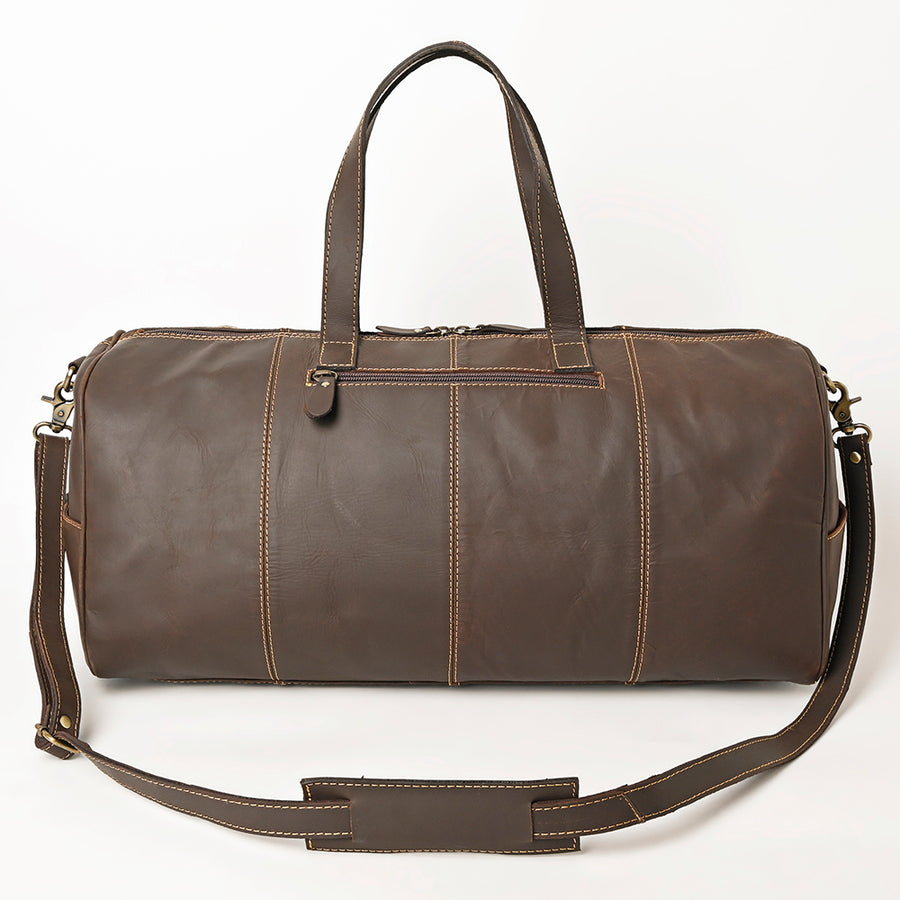 OHLAY Duffel Upcycled Wool Genuine Leather Women Bag Western Handbag Purse | Canvas for Womens Summer