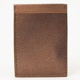 American Darling ADCCG102 Floral Western Hand Tooled Genuine Leather Women Card-Holder