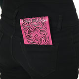 American Darling Wallet Hand Tooled Genuine Leather Women Bag Western Handbag Purse