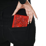 American Darling Wallet Hand Tooled Genuine Leather Women Bag Western Handbag Purse