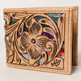 American Darling Wallet Hand Tooled Genuine Leather Women Bag Western Handbag Purse