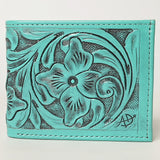 American Darling Wallet Hand Tooled Genuine Leather Women Bag Western Handbag Purse