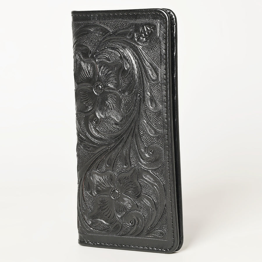 American Darling Tooled Leather Wallet | Western Bifold Clutch - Uhorse