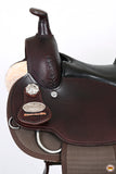 HILASON Western Child Horse Trail Show Saddle Synthetic Pleasure Riding Brown