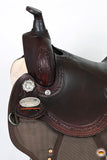 HILASON Western Child Horse Trail Show Saddle Synthetic Pleasure Riding Brown