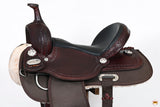 HILASON Western Child Horse Trail Show Saddle Synthetic Pleasure Riding Brown