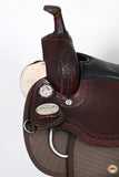 HILASON Western Child Horse Trail Show Saddle Synthetic Pleasure Riding Brown