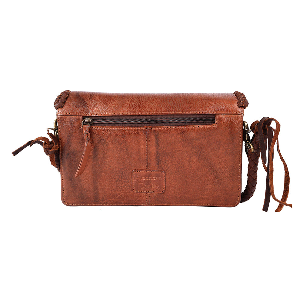 American Darling Clutch Full Grain Genuine Leather Western Women Bag Handbag Purse | Purses for Cute